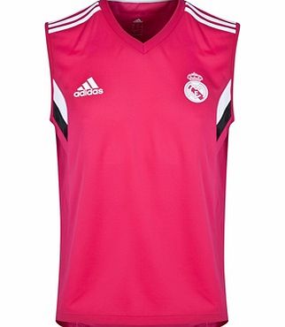 Real Madrid Sleeveless Training Jersey Pink F84303