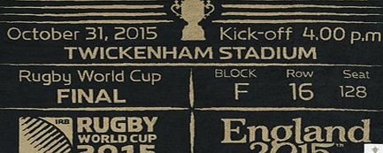 n/a Rugby World Cup 2015 Webb Ellis Limited Edition