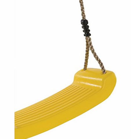 N I Climbing Frames Deluxe Blow Molded Plastic Swing Seat - Yellow