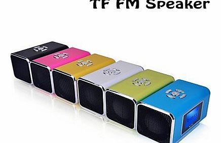 NiZHi TT-6 Portable Mini Speaker MP3 Player (five Color Optional), White