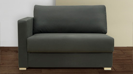 Nabru Xan Armless Sofa - with Storage