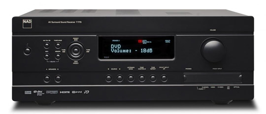 T 775 HD2 A/V Surround Sound Receiver T775