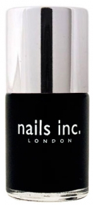 Nails Inc . BLACK TAXI NAIL POLISH (10ML)