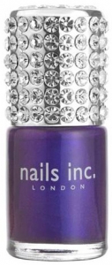 Nails Inc . CRYSTAL COLOUR LEICESTER SQUARE NAIL