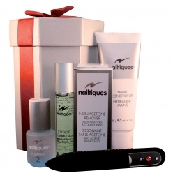 Nailtiques SILVER PEARL GIFT BOX (4 PRODUCTS)