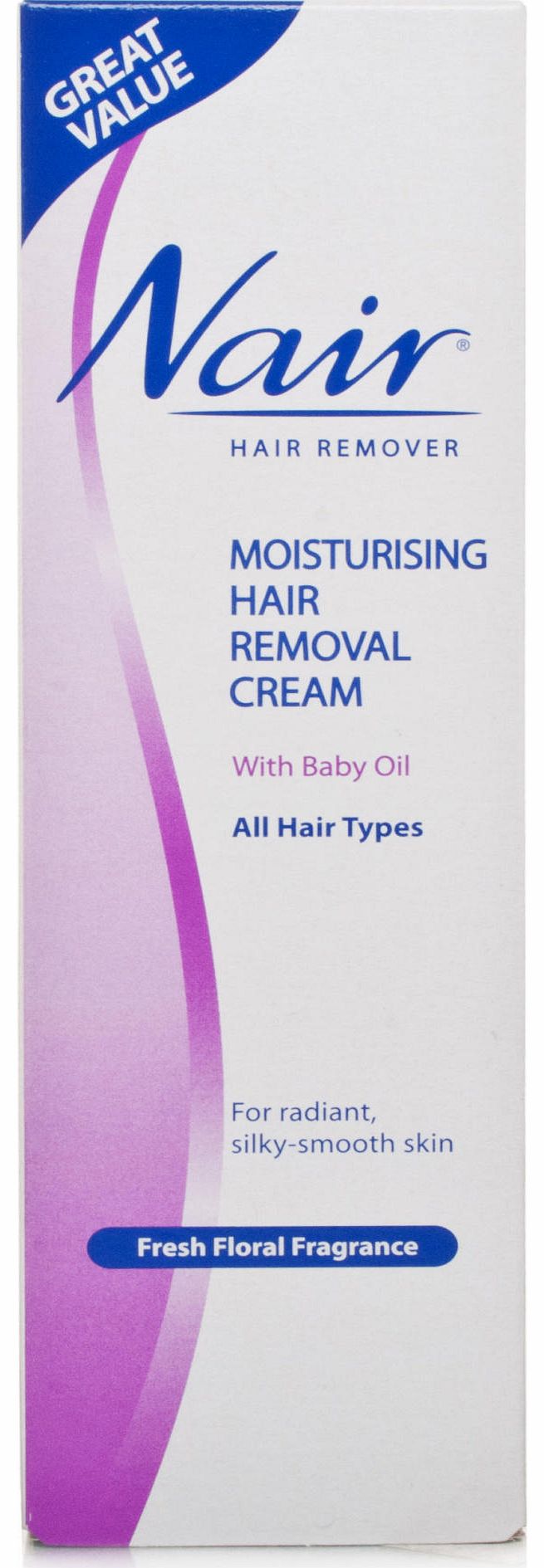 Moisturising Hair Removal Cream with Baby Oil