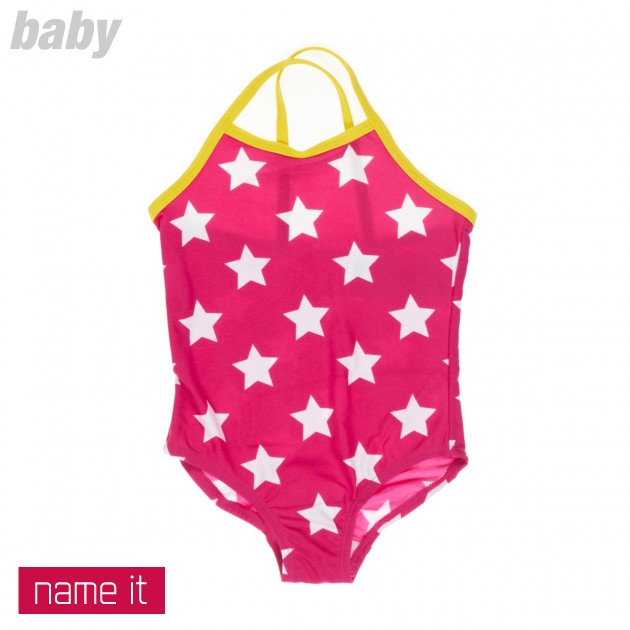 Name It Girls Name It Zummer Star Swimsuit - Combi 3