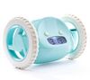 Clocky Radio Alarm Clock - aqua blue