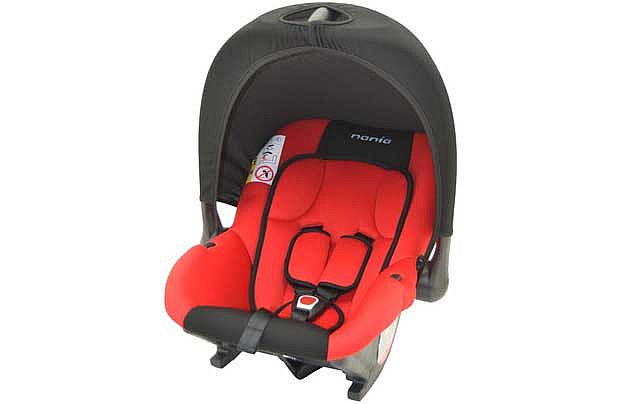 Nania Baby Ride Paprika Car Seat - Red and Black