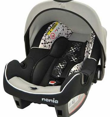 Nania Beone SP Luxe Corail Car Seat - Black and