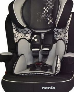 Nania Imax SP Luxe Corail Car Seat - Black and