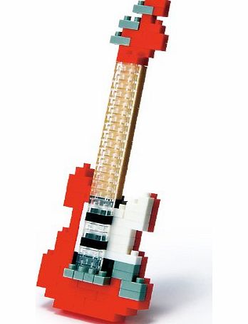 Nanoblock Red Electric Guitar