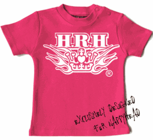 H.R.H Exclusive Baby T-shirt by Nappy Head