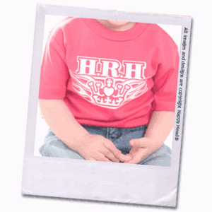 H.R.H His/Her Royal Highness Slogan Baby T-shirt