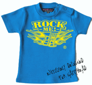 Rock Me Exclusive Baby T-shirt by Nappy Head