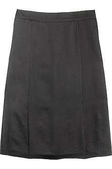 Narciso Rodriguez Black satin skirt