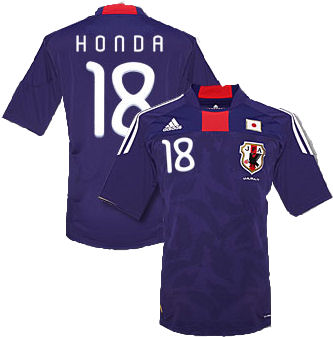 National teams Adidas 2010-11 Japan World Cup Home (Honda 18)