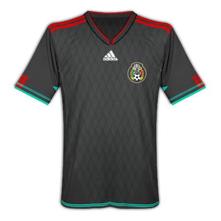 National teams Adidas 2010-11 Mexico World Cup Away Shirt