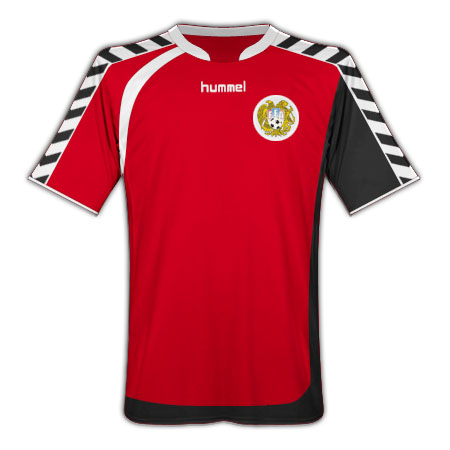 National teams Hummel 2010-11 Armenia Home Hummel Football Shirt