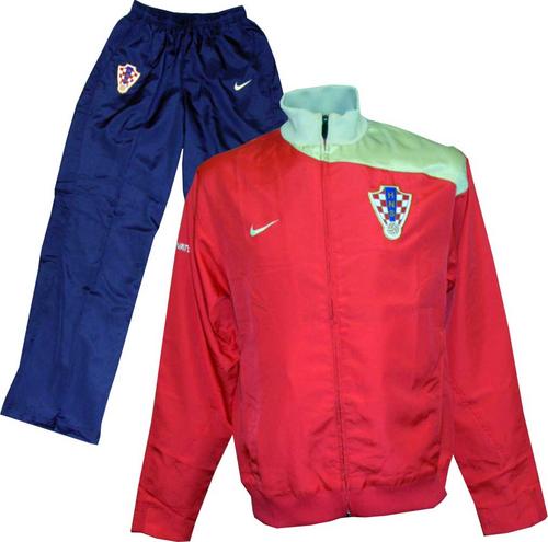 Nike 08-09 Croatia Woven Warmup Suit (red)