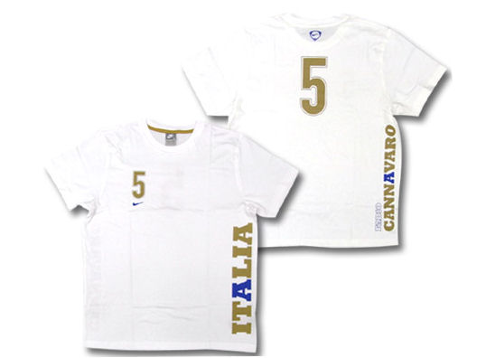 Nike 08-09 Italy Cannavaro Hero Tee (white)