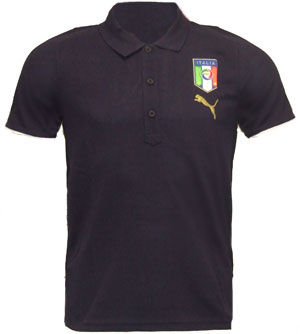 National teams Nike 08-09 Italy Polo Shirt (Navy)