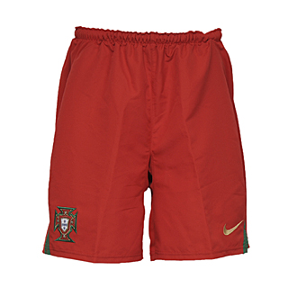 Nike 08-09 Portugal home shorts - Kids