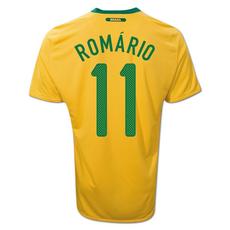 Nike 2010-11 Brazil World Cup Home (Romario 11)