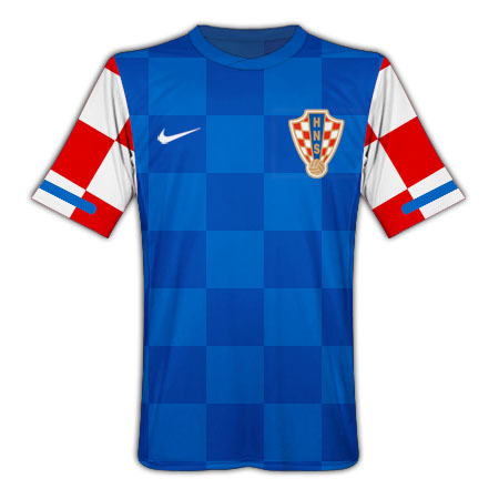 National teams Nike 2010-11 Croatia Nike Away Shirt
