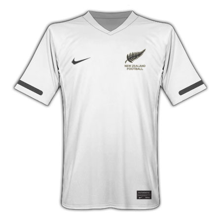 Nike 2010-11 New Zealand Nike World Cup Home Shirt