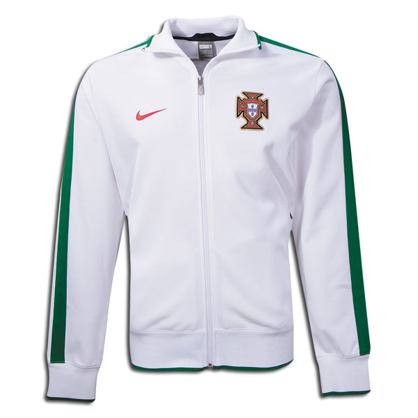 Nike 2010-11 Portugal Nike N98 Track Jacket (White)