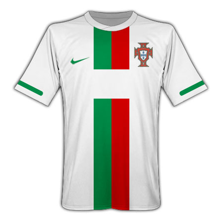 Nike 2010-11 Portugal Nike World Cup Away Shirt
