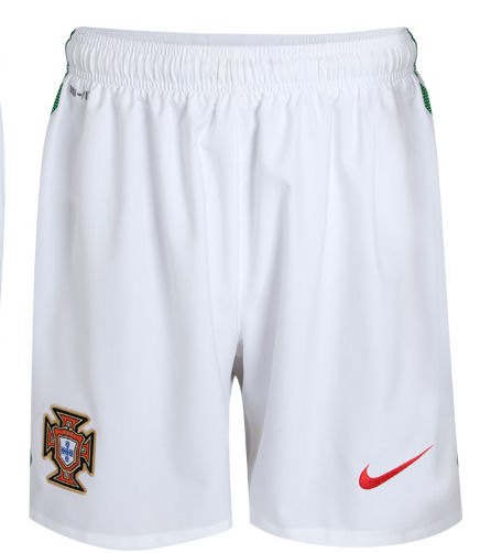 Nike 2010-11 Portugal Nike World Cup Home Shorts (Kids)