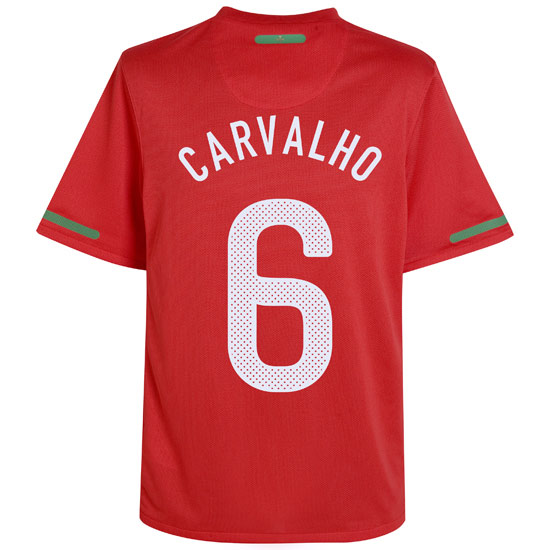 Nike 2010-11 Portugal World Cup Home (Carvalho 6)