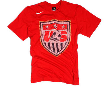 Nike 2010-11 USA Nike Core Federation Tee (Red)