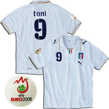 Puma 08-09 Italy away (Toni 9)