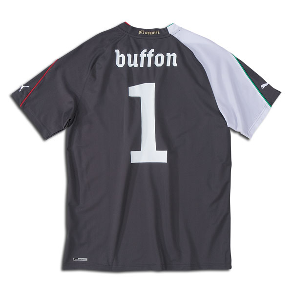 Puma 2010-11 Italy Goalkeeper Home Shirt (Buffon 1)