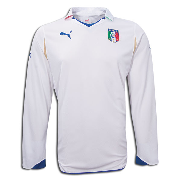 Puma 2010-11 Italy Long Sleeve World Cup Away Shirt
