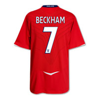 Umbro 08-09 England away (Beckham 7)
