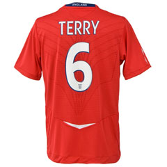 Umbro 08-09 England away (Terry 6)