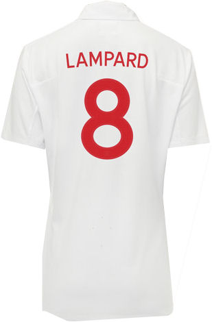 Umbro 09-10 England home (Lampard 8)