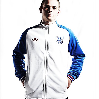 Umbro 2010-11 England WC Knit Jacket (White)