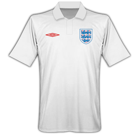 National teams Umbro 2010-11 England World Cup Home Shirt (  Your Name)