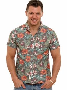 Hibiscus Chambray Shirt