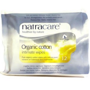 Organic Cotton Intimate Wipes - 12