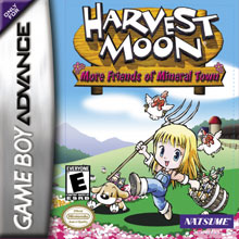 Natsume Harvest Moon More Friends of Mineral Town GBA