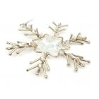 Natural Collection Select Decorative Crystal Snowflakes - Set Of 3