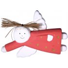 Natural Collection Select Red Flying Angel Decoration