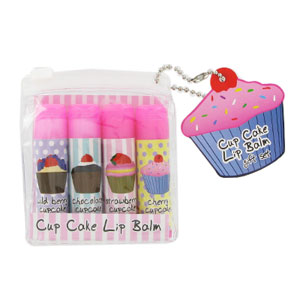 Cupcake Lip Balm Gift Set