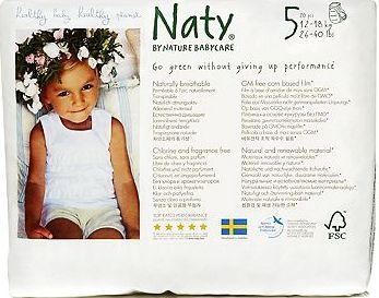 Nature Babycare, 2041[^]10076103 Naty Nature Babycare Pull On Pants Size 5 Carry